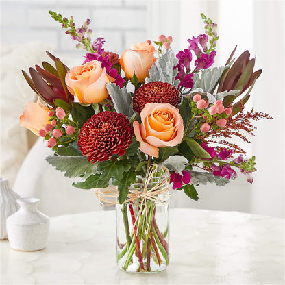 Moody Hues Bouquet –  My Touch Flowers, Watsonville CA