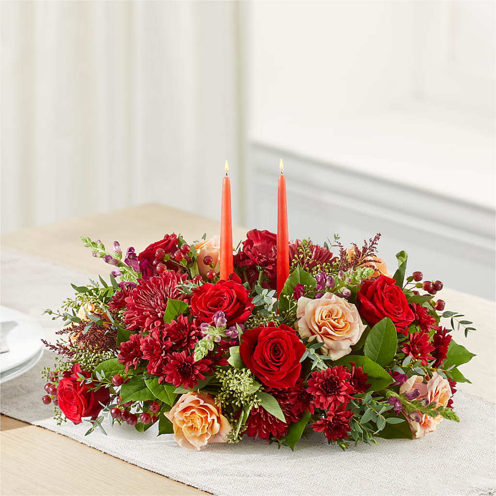 Most Thankful Centerpiece –  My Touch Flowers, Watsonville CA