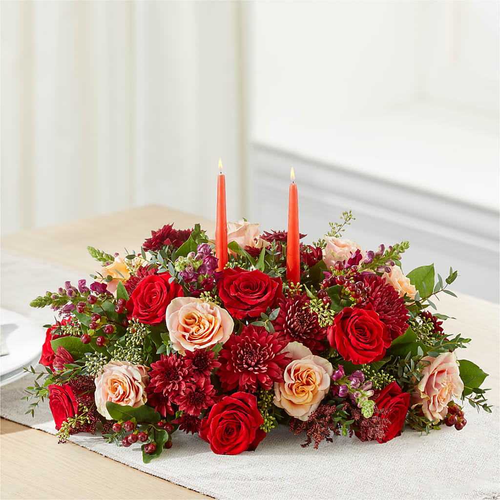 Most Thankful Centerpiece –  My Touch Flowers, Watsonville CA