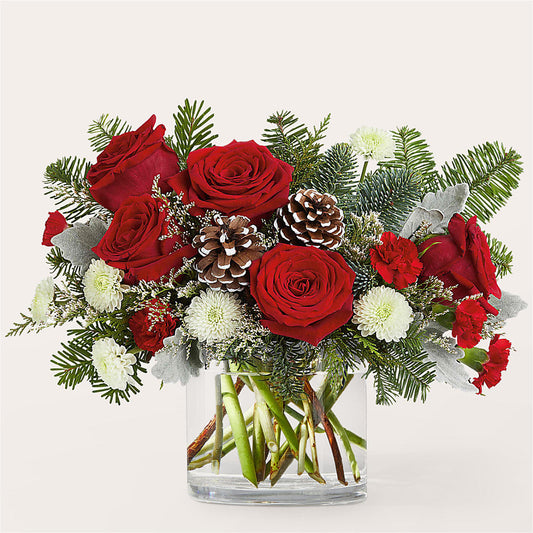Yule Cheer Bouquet –  My Touch Flowers, Watsonville CA