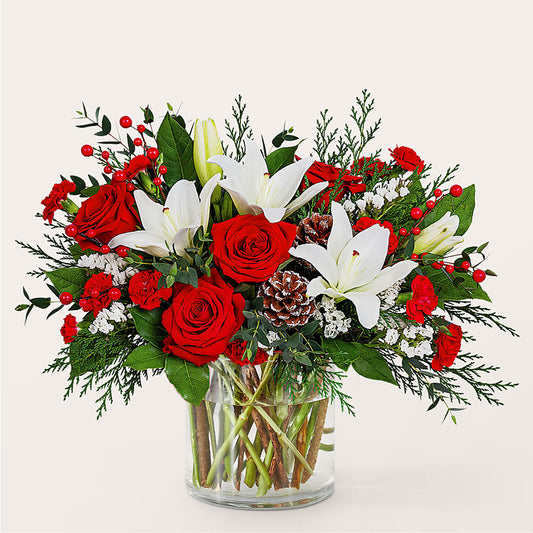 Best in Snow Bouquet –  My Touch Flowers, Watsonville CA