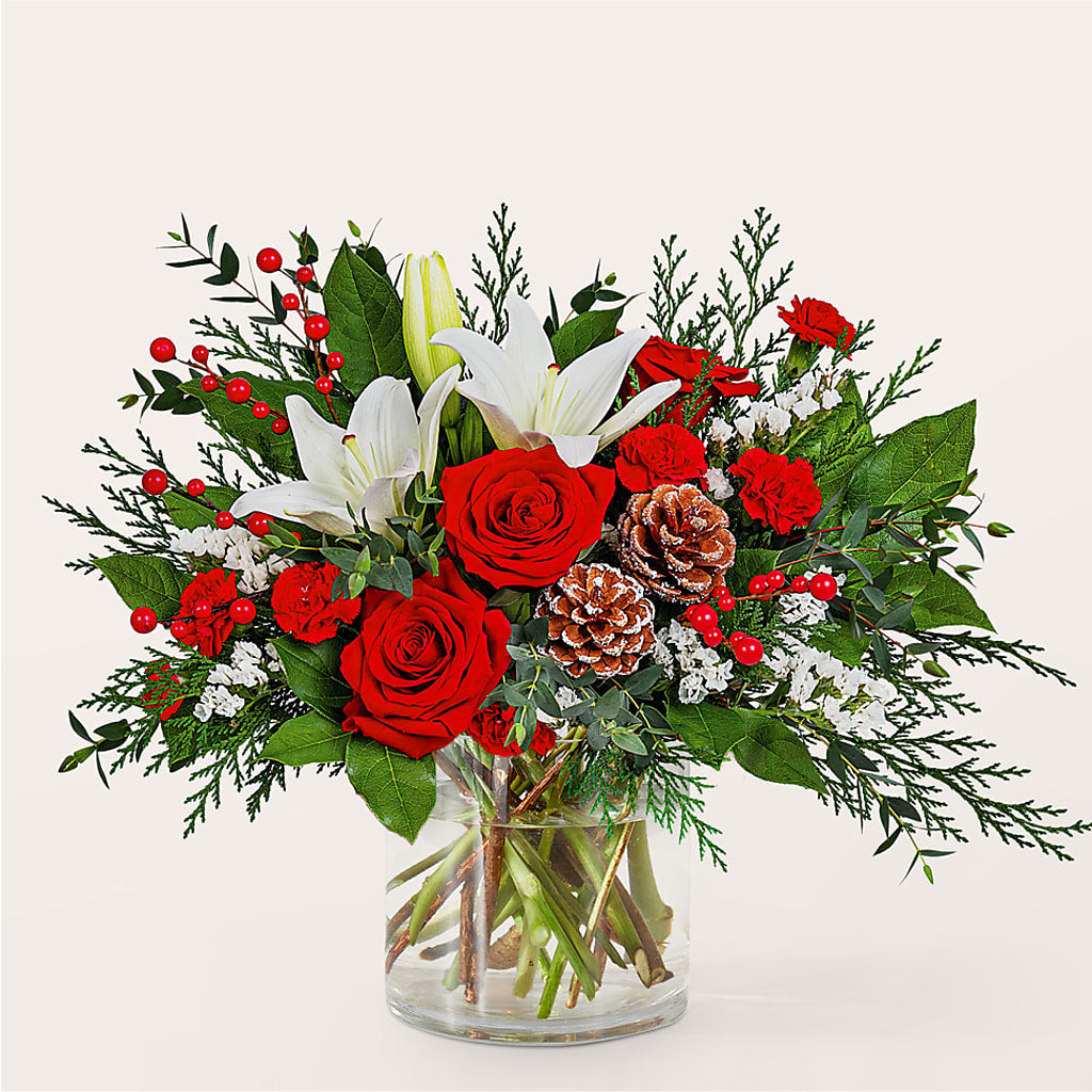 Best in Snow Bouquet –  My Touch Flowers, Watsonville CA