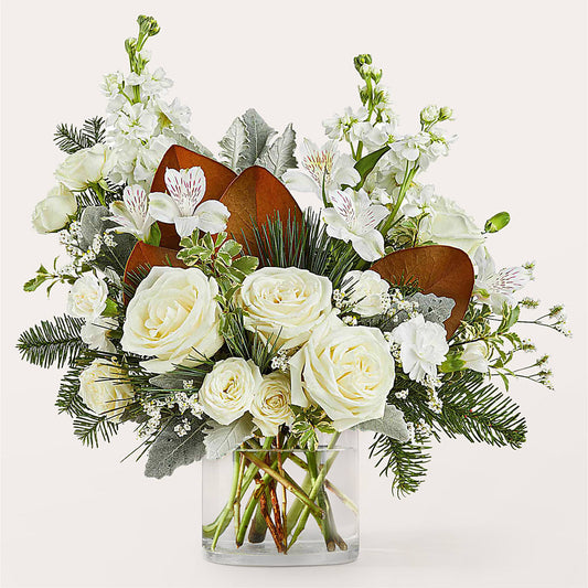 Fresh Snowfall Bouquet –  My Touch Flowers, Watsonville CA