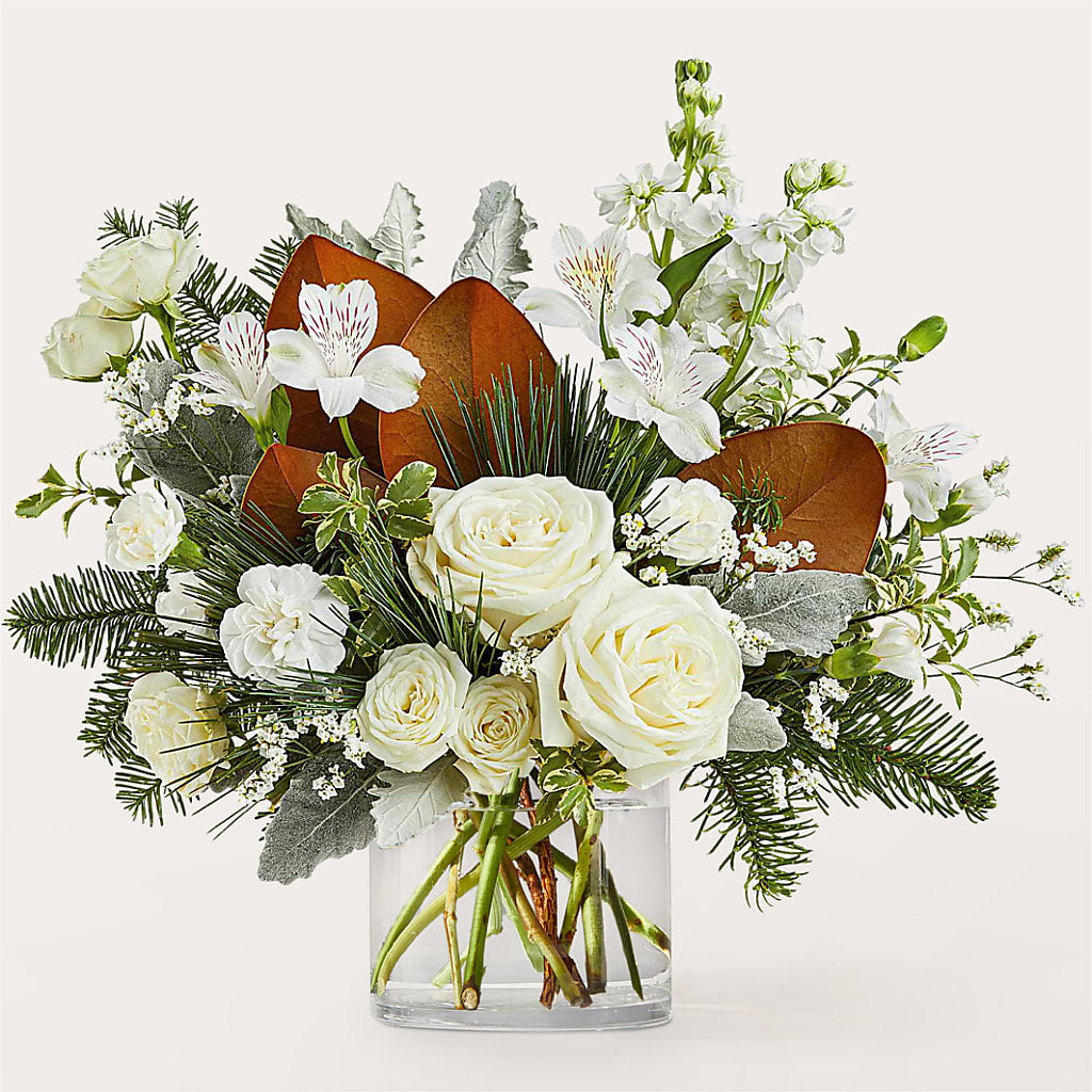Fresh Snowfall Bouquet –  My Touch Flowers, Watsonville CA