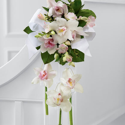 Perfect Entrance Pew Arrangement –  My Touch Flowers, Watsonville CA